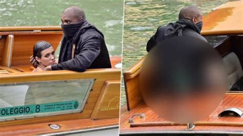 kanye blowjob on boat|Kanye West banned from Venice boat company in Italy after